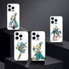 Funda de Teléfono H-Atelier Sombrero de Bruja Para iPhone 16,15,14,13,12,17,Pro Max,Plus Funda de Silicona Negra