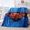 High-definition Superman Flannel Blanket, Lightweight and Breathable Polyester Blanket - Q