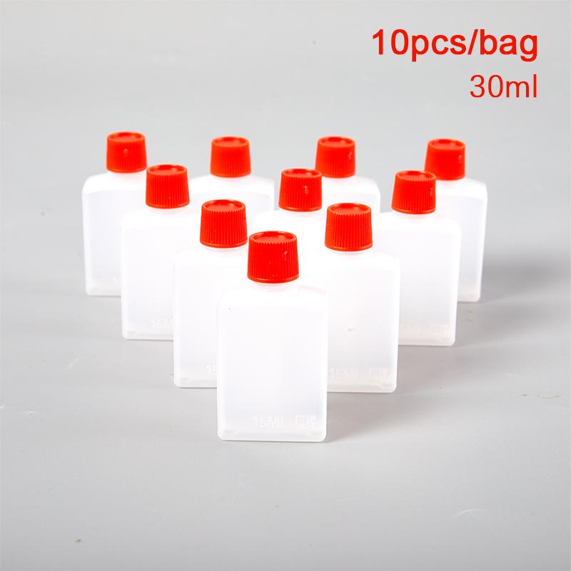 10Pcs 15/30Ml Soy Sauce Bottle Trumpet Seasoning Soy Sauce Vinegar Bottle Tool