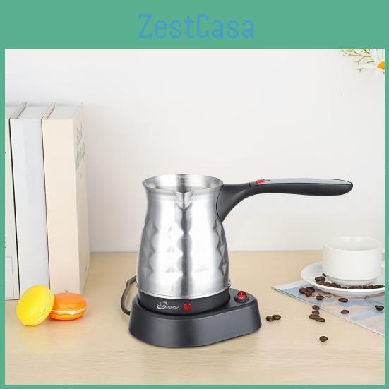 Stainless Pot Electric Coffee Steel 05l Large Capacity Coffee Maker Wax Melting Pot Heatresistant Handle Dripfree Pour Spout Portable Coffee Brewer