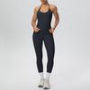 Strappy Back Sports Bra & High-Waisted Butt-Lifting Yoga Pants - Women's Activewear