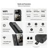 HD WiFi Law Enforcement Recorder with Screen & Clip Camera for Security Patrol