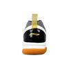 Li Ning Gladiator Comfortable Slip Resistant Abrasion Resistant Low Top Badminton Shoes Unisex White Black AYZT011-3