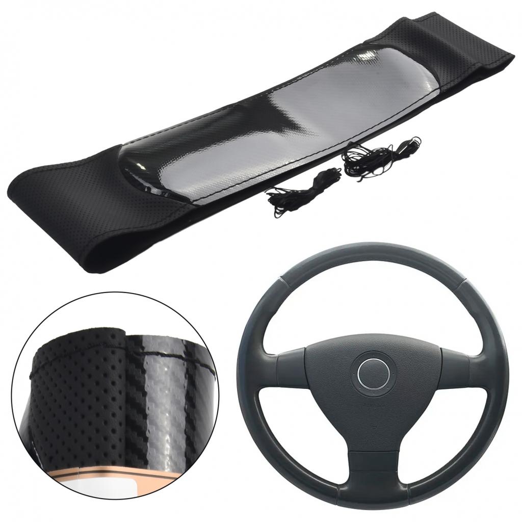 Car Steering wheel cover With Needles&Thread Accessories Replacement