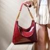 Premium Tote Bag Large Capacity Women's Bag New Shoulder Underarm Red Wedding Bride