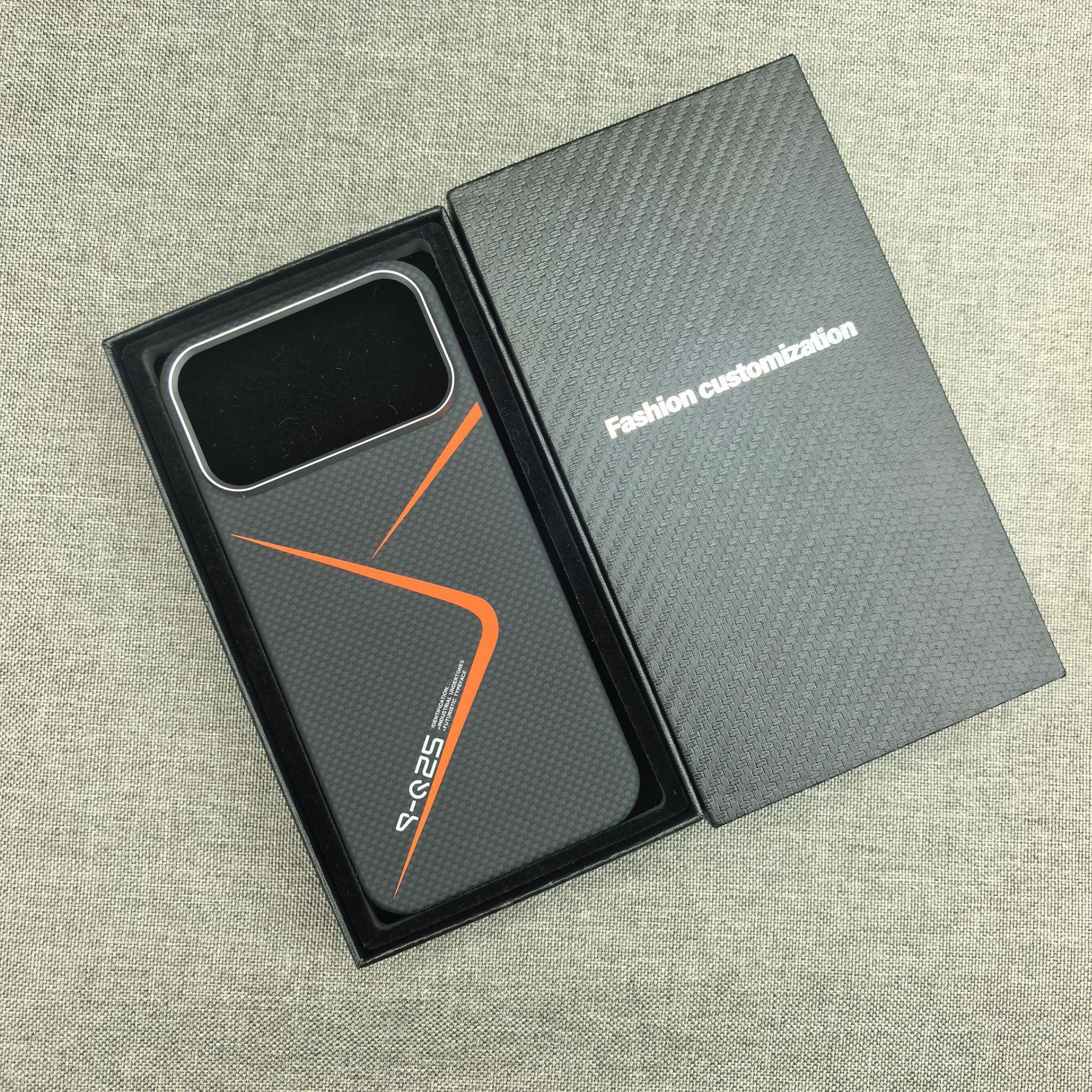 iPhone 17 Pro Max Kevlar Carbon Fiber Magnetic Protective Case Apple 17 Series