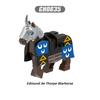 MOC Medieval Military Building Blocks Cavalry Regiment Horse Animal Accessories Camel Elk Elephant Toy Gift Saddle Bricks K049