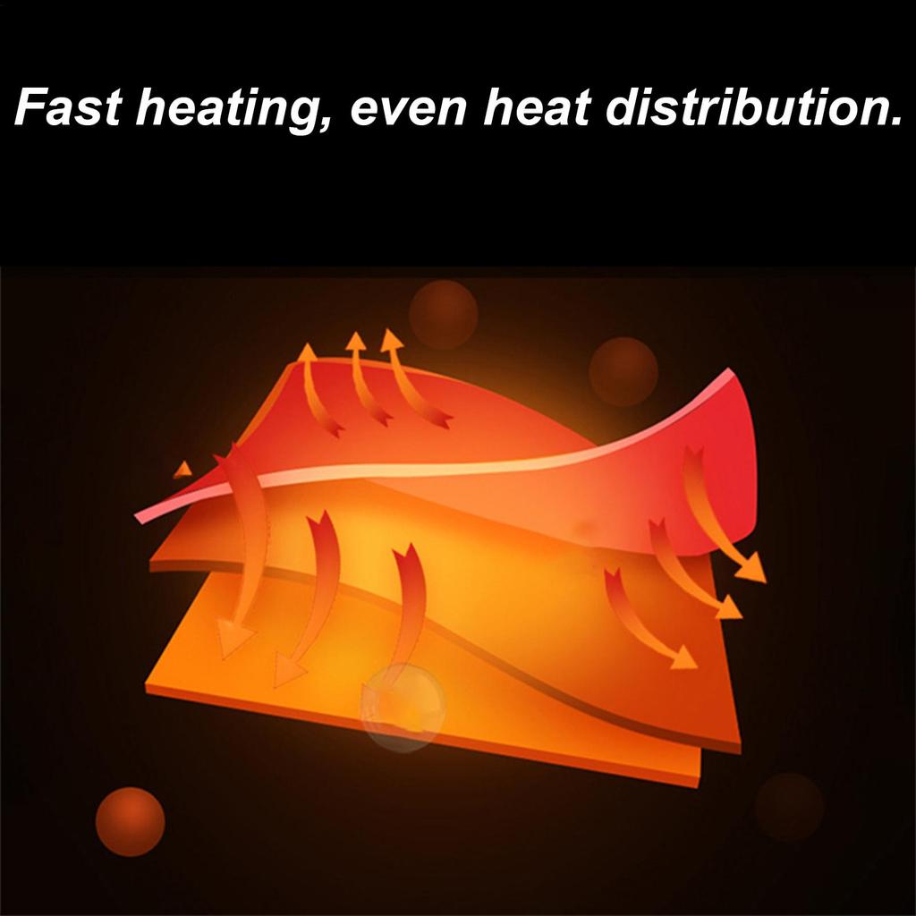 Motorcycle Heated Handlebar Grips 3 - Gear Temperature Control Fast Heating Non-Destructive Stick-On Installation Warmers