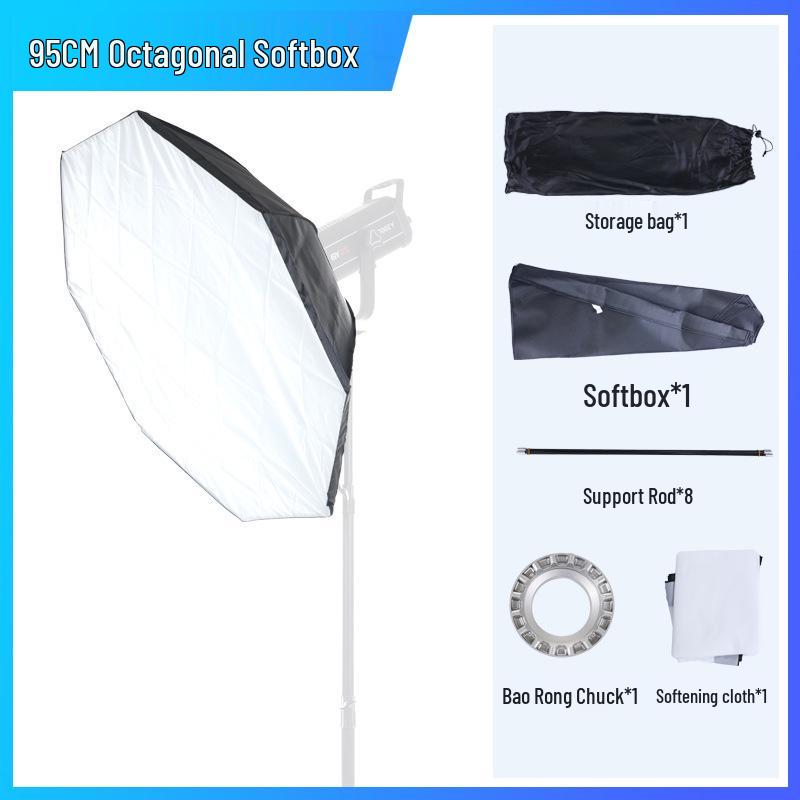 Yingbang 90CM Octagonal Softbox with Bowens Mount for Photography and Live Streaming