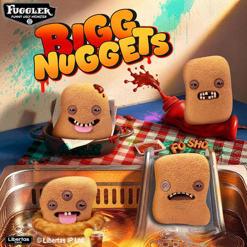 Funny Ugly Teeth Monster Plush Toys Bigg Fuggs Series Chunky Fuggs Bigg Nuggets Soft Stuffed Peluche Dolls Gift