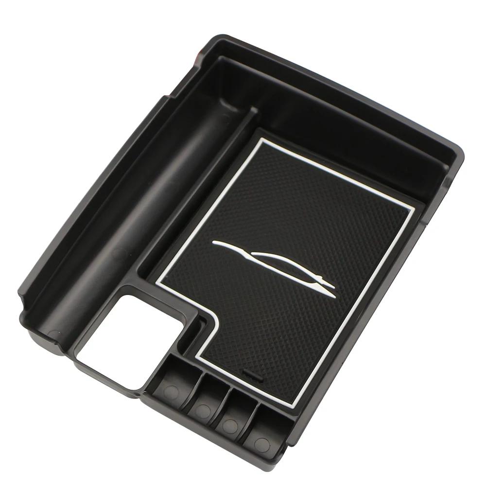 Auto Mittelkonsole Armlehne Aufbewahrungsbox für Nissan X-trail T32 Rogue 2014-2025 Armlehne Handschuhfach Halter Behälter Palette Behälter