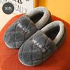 Cotton slippers winter bag and indoor household warm and non-slip household plush cotton shoes winter