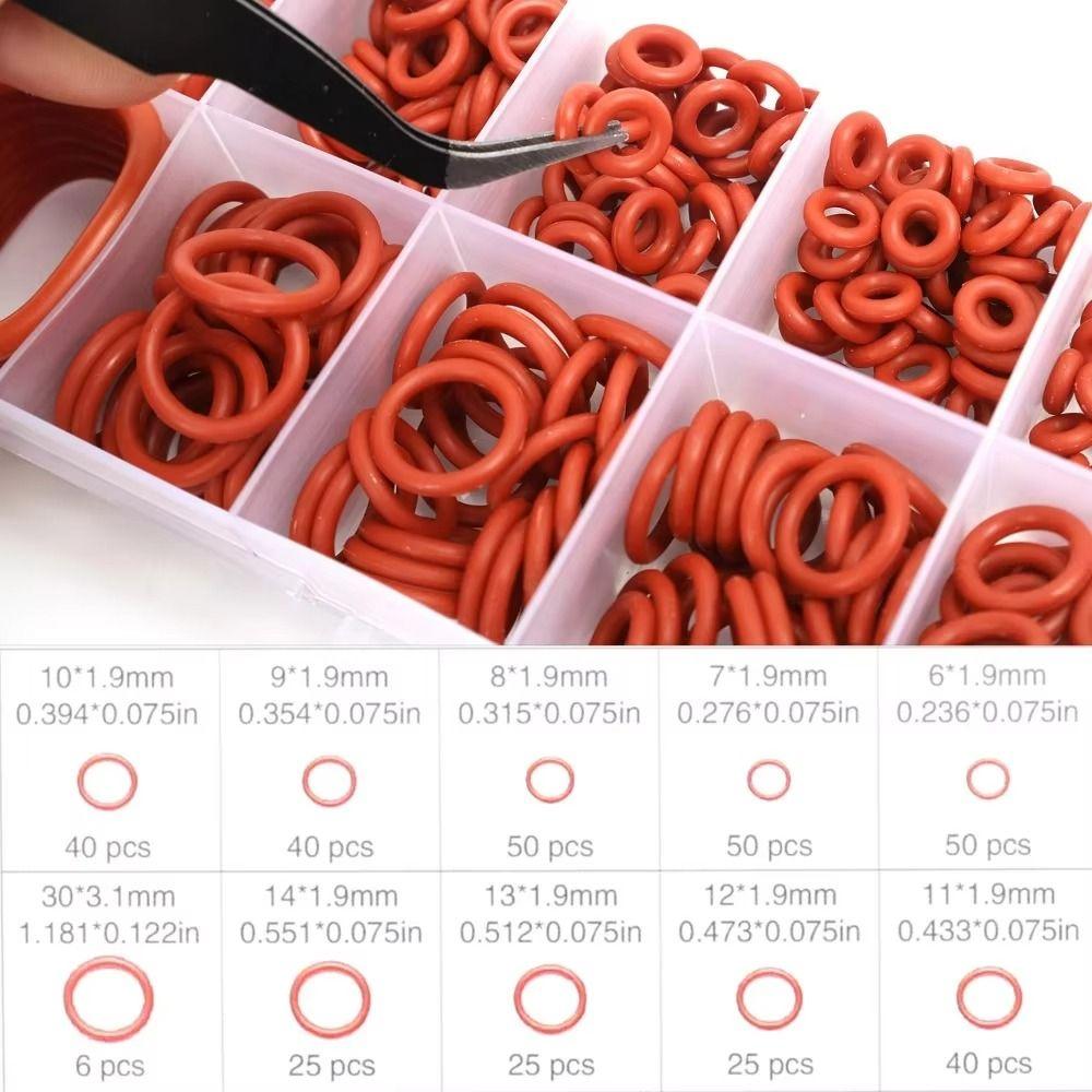 Heat-Resistant O-Ring Seal Set High-temperature Resistant O-Ring Combo Pack  Cars