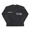 Anta Kyrie Series Street Style Comfortable Personalized Knitted Sweater Unisex tops Black 172611401-2