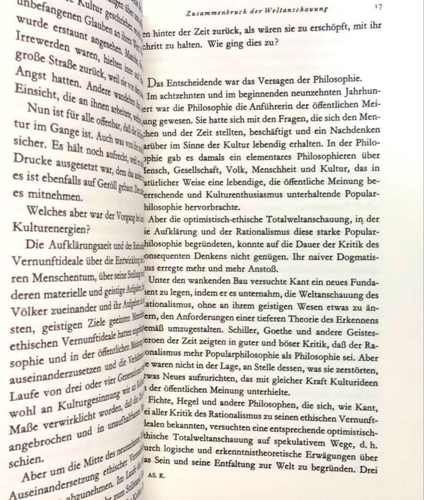 [USED] Foreign Books Schweitzer "Culture and Ethics" German Edition Schweitzer