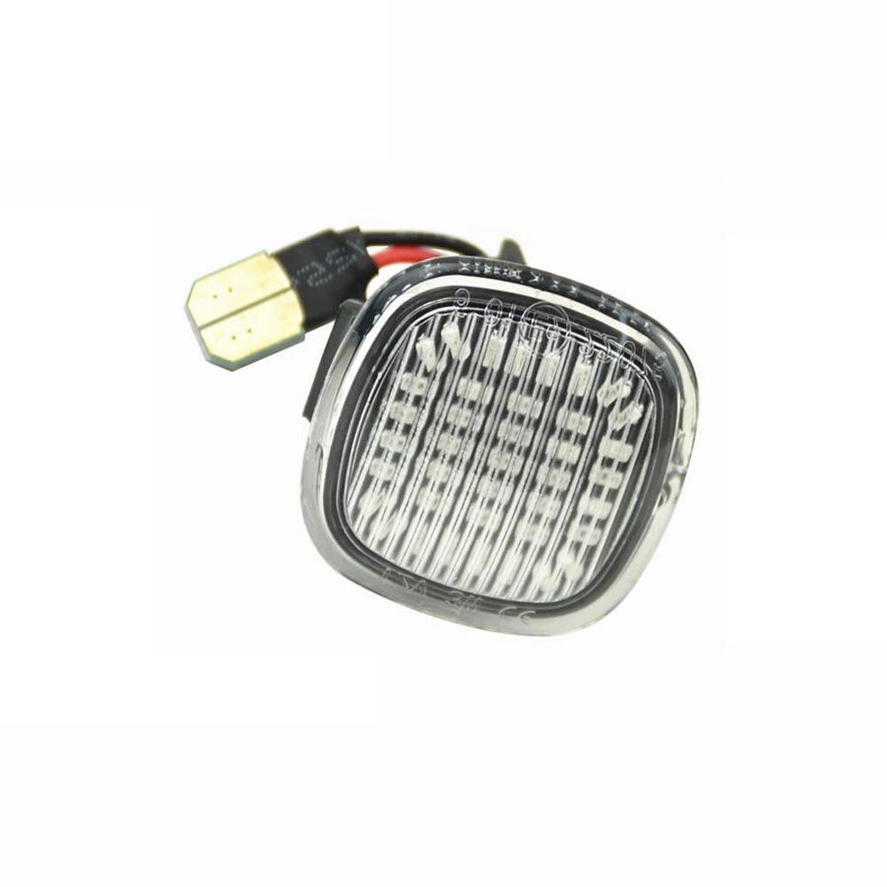 2PCS LED Dynamic Side Marker Turn Signal Light for SKODA Octavia Roomster Rapid Fabia SEAT Cordoba Ibiza Leon for A3 A4 A8