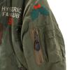 Hysteric Mini Back: His Mini Embroidery MA-1 Flight Jacket Olive Kid's Used