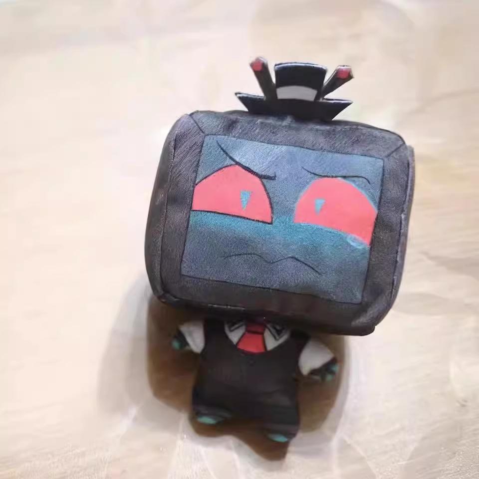Hell Inn Voxel Baumwollpuppe 10cm Seestern Plüschtier Anime Zubehör Niedliches Geschenk Für Mädchen Urlaubsüberraschung Sammlerstück Handgefertigt