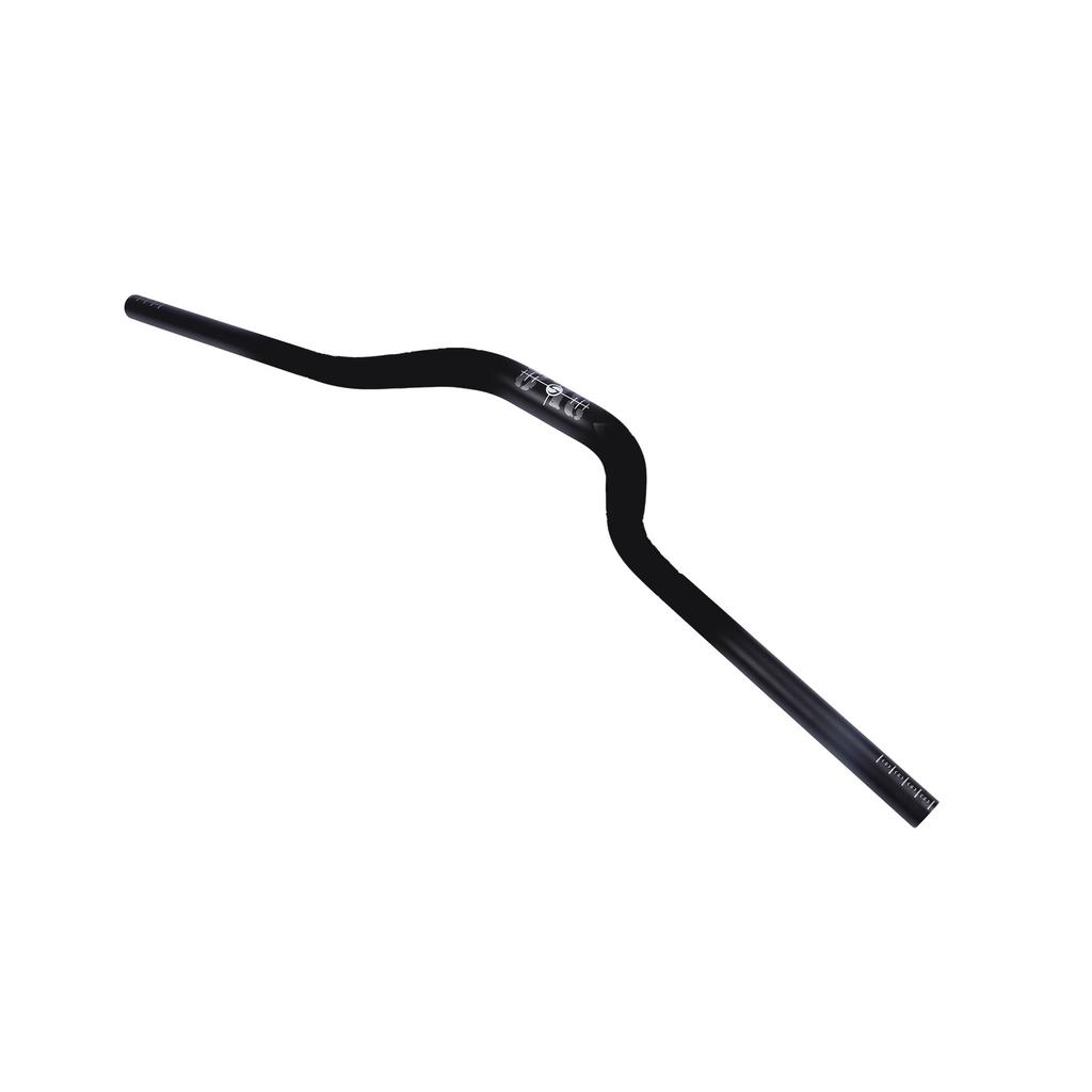 Riser-Lenker, Ersatz-Aluminiumlegierung für Mountain Road Bikes, passend für 31,8 mm Vorbau, 780 mm, Schwarz