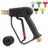 Cleaning Water Gun M22 14MM High Pressure for Car Cleaning with 5 Quick Connect For Karcher/Nilfisk Color Nozzle Kit