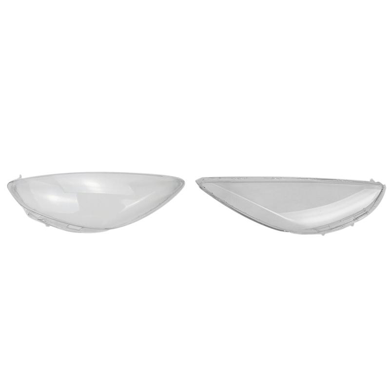 Car Headlight Shell Lamp Shade Transparent Cover Headlight Glass Headlight Lens Cover for Mazda 2 2007-2012