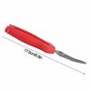 2PCS Straight Blade Pruning Shears Red Trimming Scissors Durable Garden Scissors