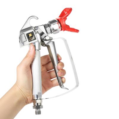 Pistolet à peinture sans air haute pression 3600PSI avec pointe de pulvérisation 517 et pulvérisateur à pompe de protection de buse et