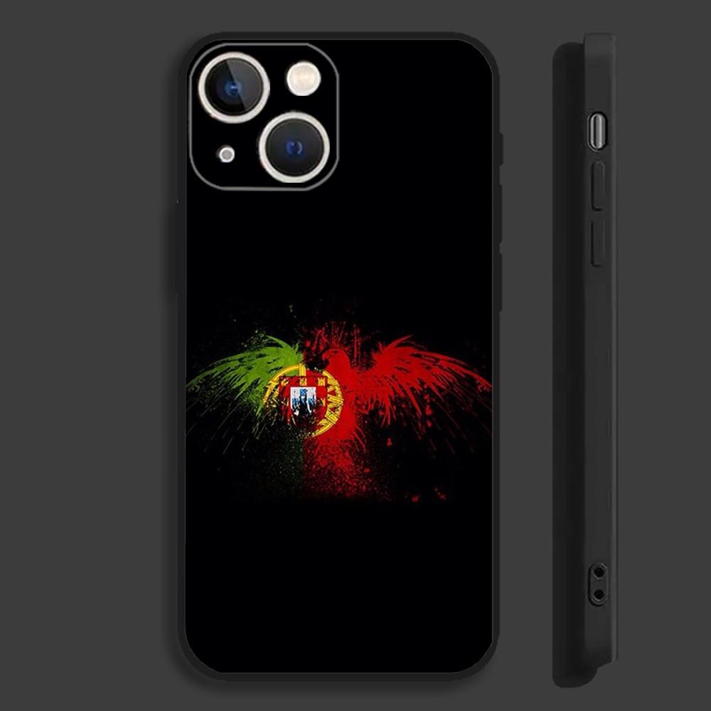 Portugal Flag Portuguese Country Phone Case For iPhone 15,14,13,12,11 Plus,Pro,Max,XR,XS,X,7,8 Plus,SE,Mini Silicone Soft