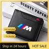 BADB1 New 2025 Luxury PU Leather Men's Wallet Card Holder For M M3 E46 E36 E34 F10 E90 F30 E60 F30 E53 E30 E92 E87 Car Driver Lice