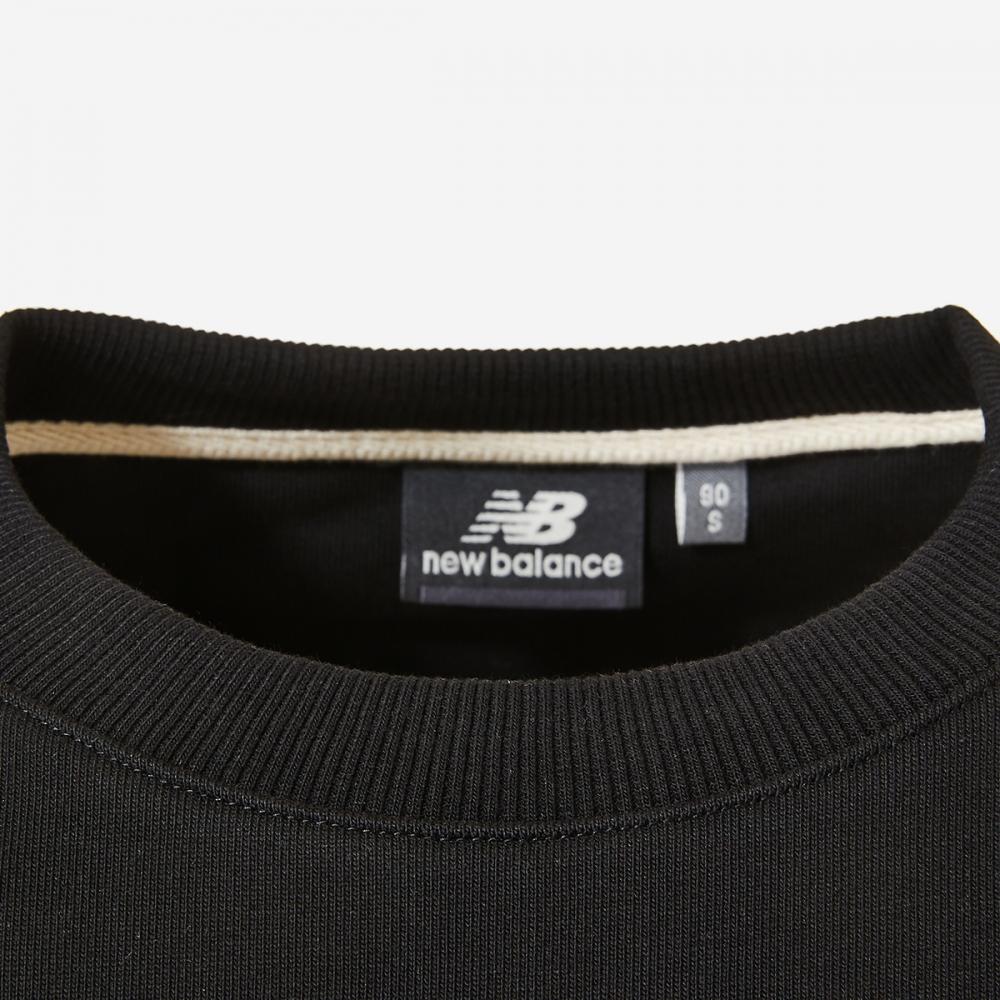 New Balance Uni Graphic Sweatshirt   19 Black 