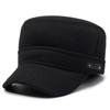 Cappello da Vecchio Uomo Uomini In Inverno L'Anziano Cappello Piatto Uomini Stagione Caldo Papà Vecchio Uomo Cappello con Paraorecchie