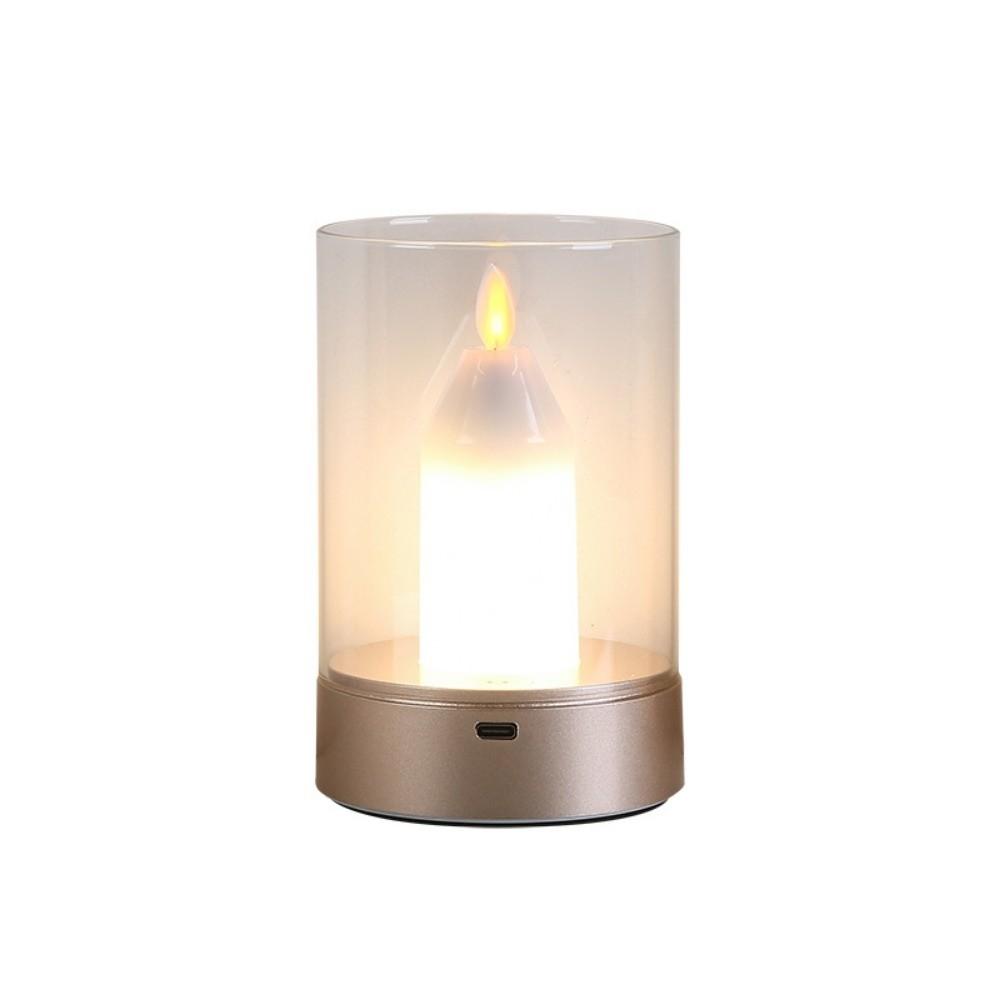 Dimmable Night Light Warm White Flameless Wick Light New Sensor LED Candle Light Bedroom