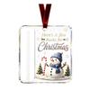 Personalized Cash Gift Display Christmas Holder Ornament, Custom Acrylic Money Clip for Holiday Decorative Tree Decorations, Unique Hanging