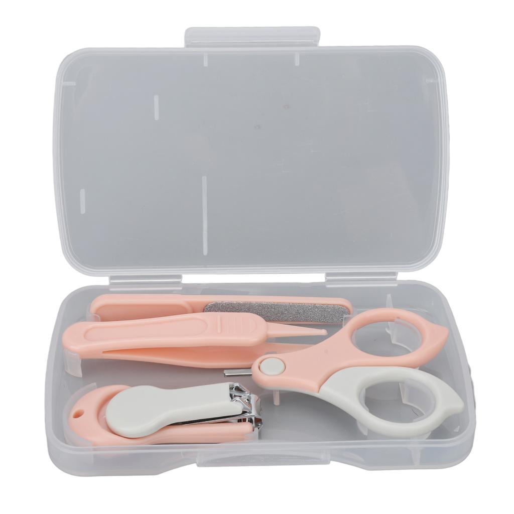 Kit de Unhas para Bebê Fofo Seguro Prático Conjunto de Manicure Cortar Aparas Unhas para Casa Crianças Bebês