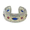 Collection retro Italian court style brushed hollow lace open ring women's fashion niche versatile ring