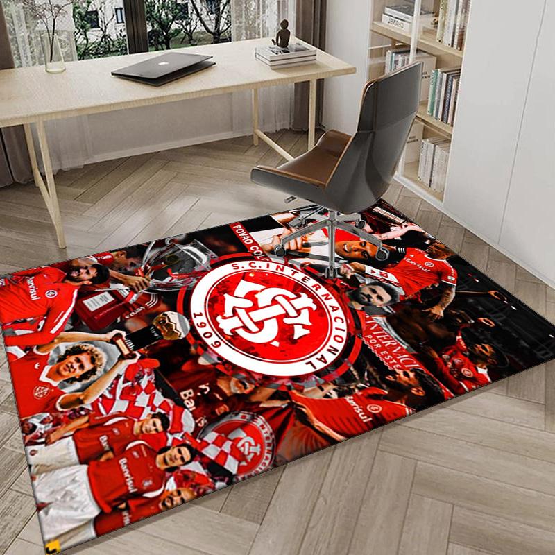 Intercontinental Football Crest Area Rug for Office, Chair Rug, Decorative Carpet Livingroom Mat, Large Size Fan gifts Christmas gifts