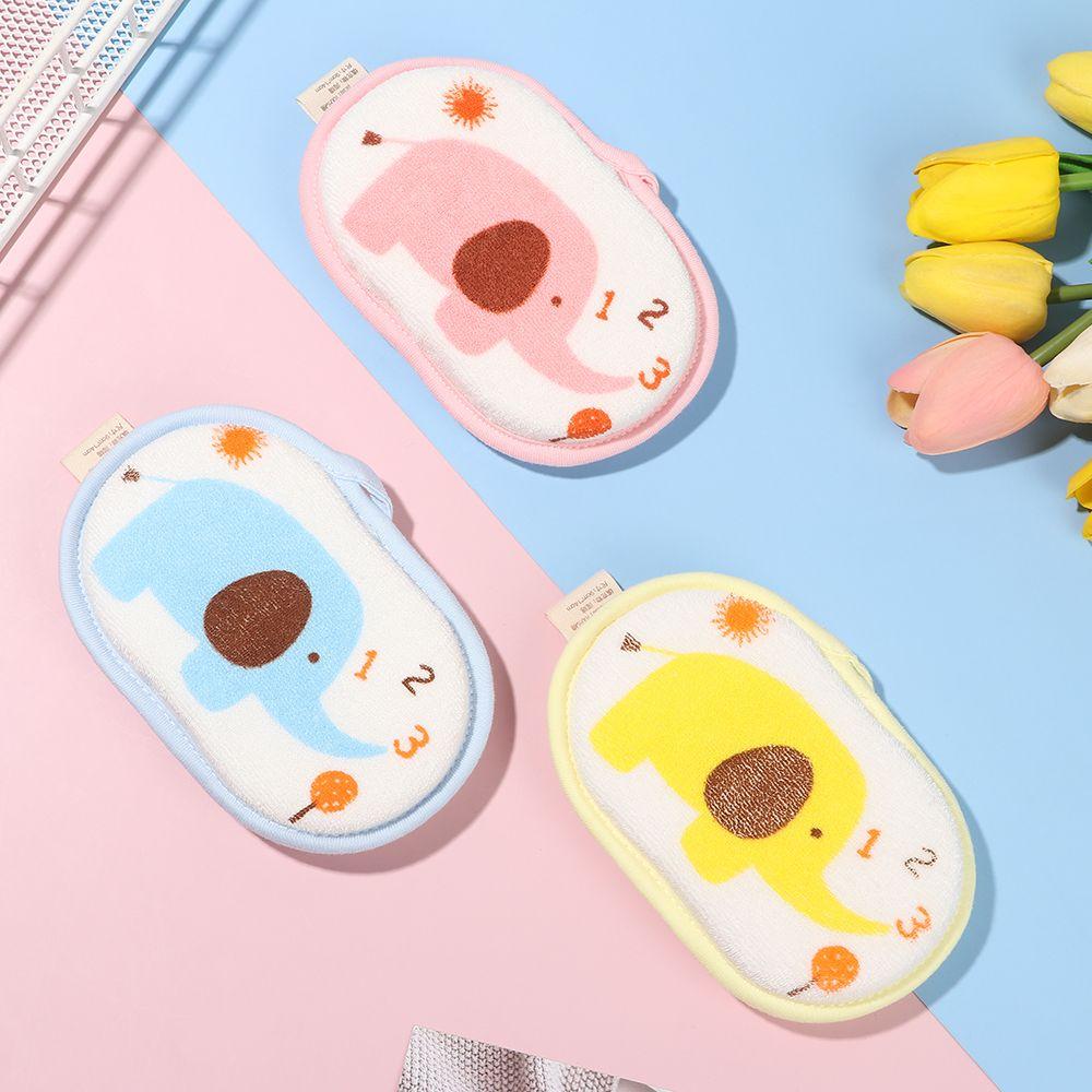 Massager Bath Ball Bath Towels Infant Children Rub Bath Sponge Shower Brush Elephant Pattern