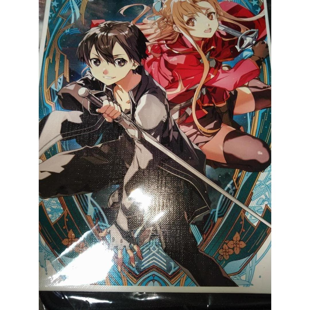Sword Art Online Asuna SAO Desk Mat Canvas Illustration Card