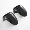 For MG ZS 2018      2024 ABS Carbon Front Conditioner Air Outlet Trim Rear Vent Frame Cover Car Accessories