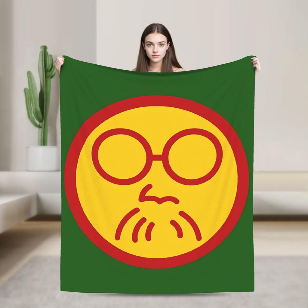 SAKAMOTO DAYS Flannel Blanket Warm Soft Bedding Throws for Bedroom Travel Office Fashion Bedspread Sofa Bed Cover