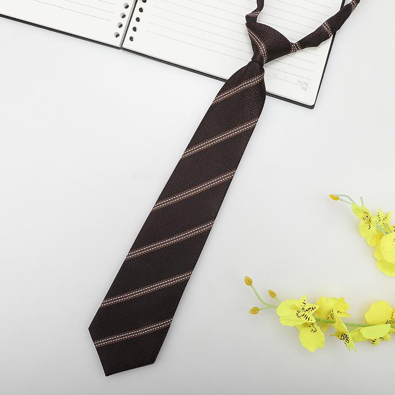 Jk Small Tie Female College Style Lazy Japanese Plaid Uniform Shirt Tie Student Ins Men'S And Women'S Short Styles Free Of Charge