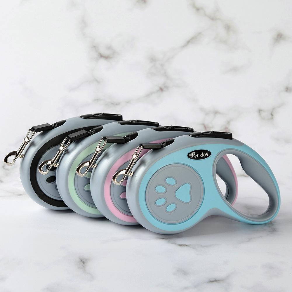 Coleira Retrátil Automática para Cães - Anti-Fuga para Cães Pequenos e Médios, Gatos, Teddy, Corgi