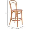 Tabouret - DKD HOME DECOR - Multicolore - 41 x 41 x 95 cm - Intérieur - Non réglable en hauteur