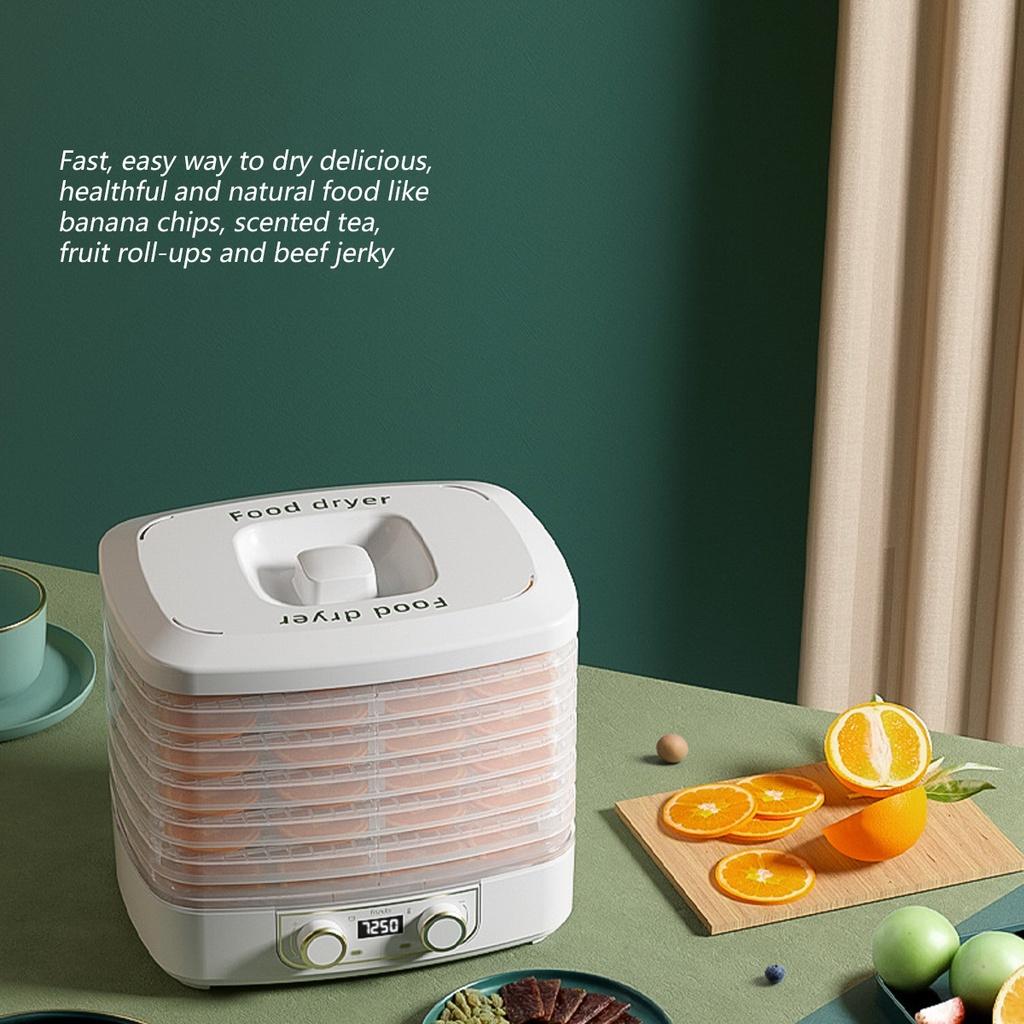 220v 50Hz 5 Layers Food Dehydrator Fruit Vegetables Herb Meat Dryer Food Electric Drying Machine DIY Pet Meat Snacks For Home New