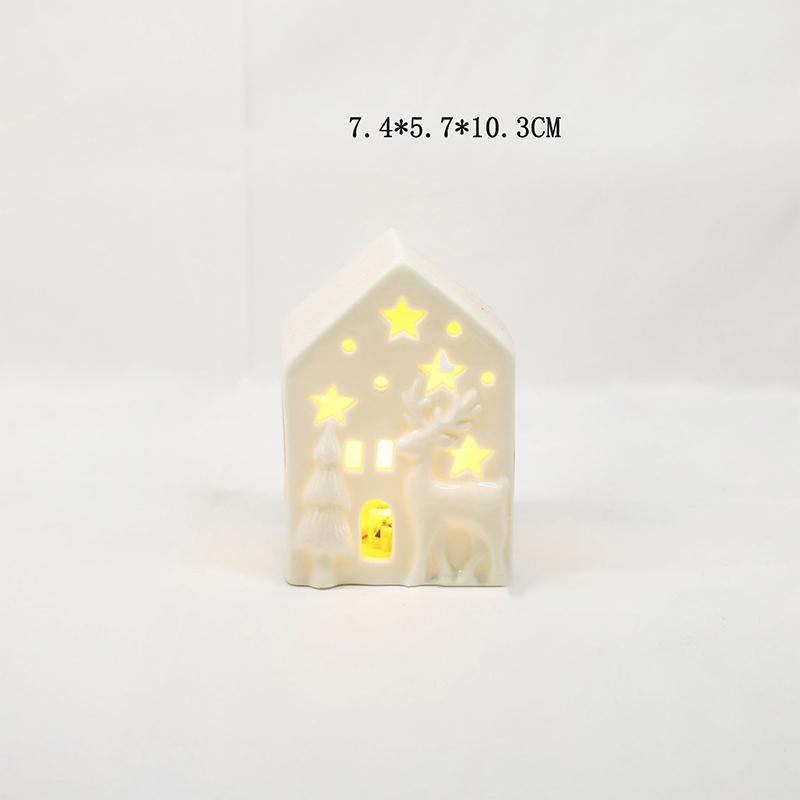 Keramikos namas žvakidė Keraminė arbatinės žvakidė Žvakių degiklis namų miegamojo dekoravimui Įkurtuvių dovana