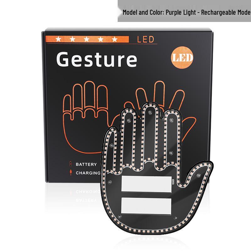 Multi-Functional Car Gesture Warning Light