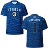 The Odyssey King of Ithaca Jersey Odysseus #1 Ocean Edition Sport Jersey Fashion Women Men Summer Breathable Quick Dry Tee