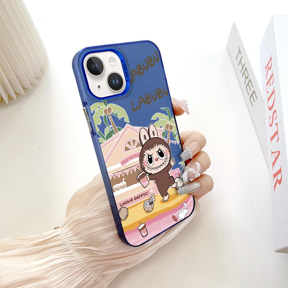 Fashion Colorful Sliver Double Sided Phone Shell Soft Edge Hard Case Full Cover Shockproof Phone Casing for Samsung A16 A55 Xiaomi Redmi 14C Poco C75