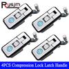 4Pcs/Lot Compression Lock Latch Handle 8.5X4X2.7cm for Toolbox Camper Trailer Truck Lock Outing Travel Luggage Safe Lock