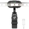 Sondery Rechargeable Clip-On Tuner with TFT Screen for Guitar, Ukulele, Violin, Banjo, and Wind Instruments
